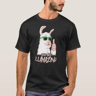 Camiseta Você é a Festa de aniversário Legal Alpaca Hips