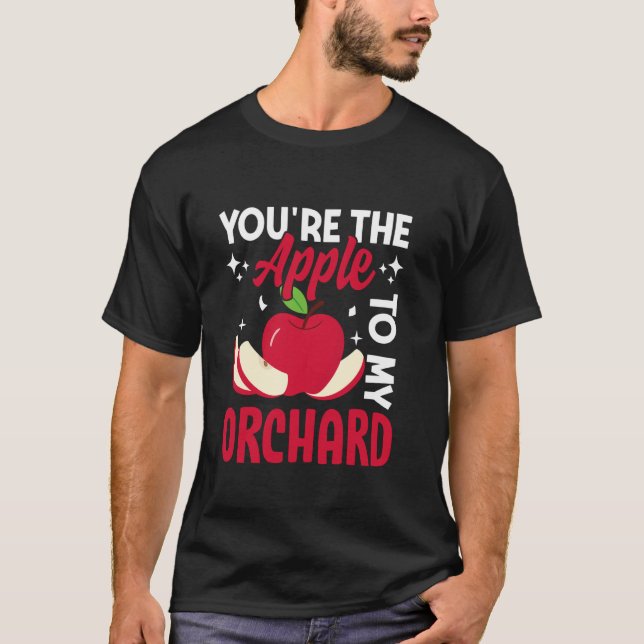 Camiseta Você é a Maçã para a Minha Maçã do Pomar (Frente)