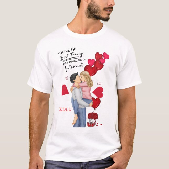 Camiseta Você é a minha melhor busca. (Frente)