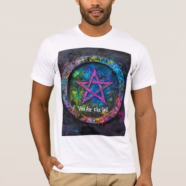 Camiseta Você é a ortografia ・ Design do círculo de som mís (Frente)