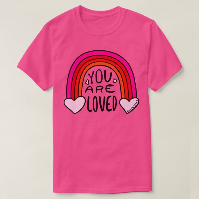 Camiseta Você É Amado (Frente do Design)