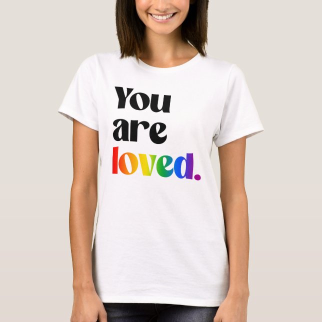 Camiseta Você é amado (Frente)