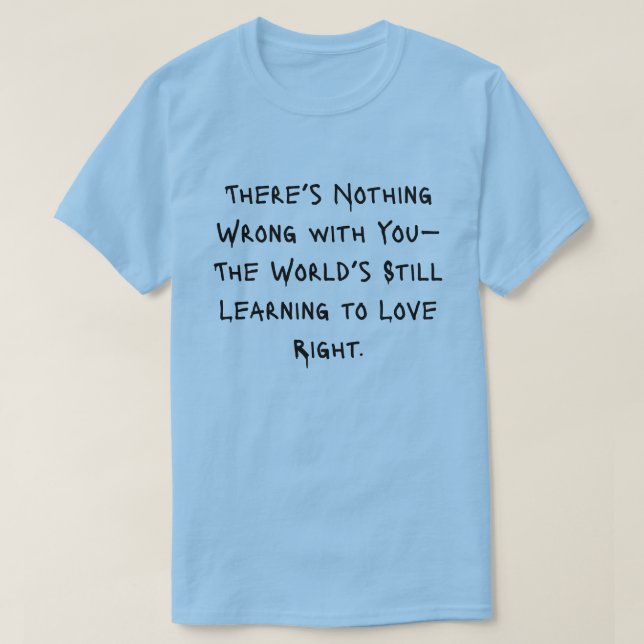 Camiseta você é amado (Frente do Design)
