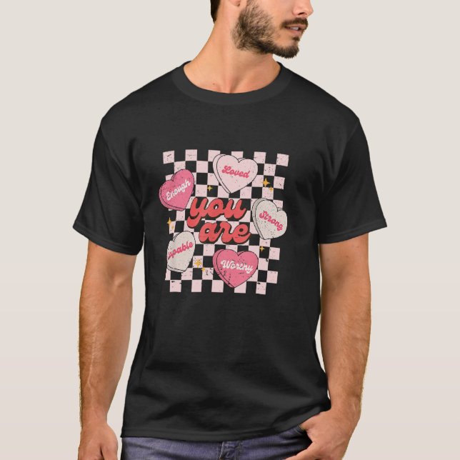 Camiseta Você É Amado O Suficiente Professor De Coração Doc (Frente)