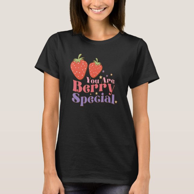 Camiseta Você é Berry Special Fall Fall Women's Sweet Pun 8 (Frente)