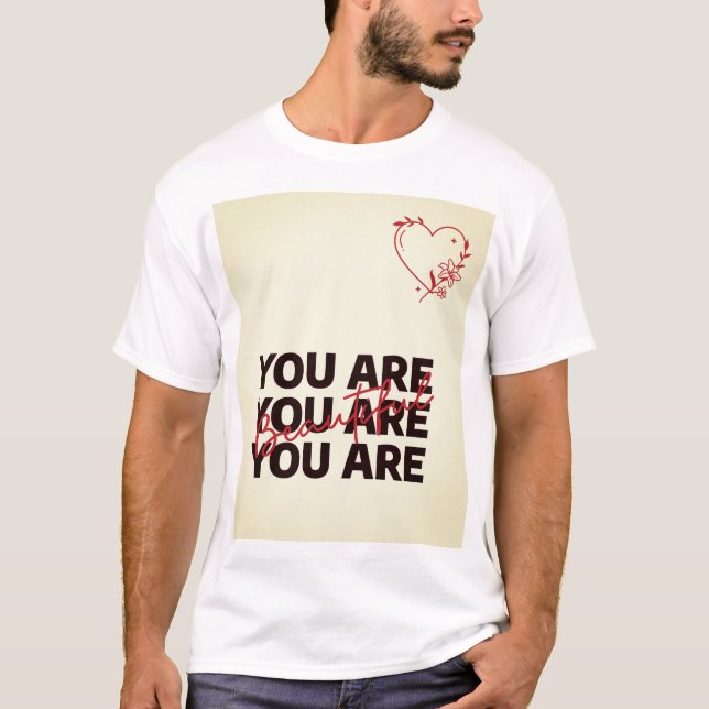 Camiseta Você É Bonita (Frente)