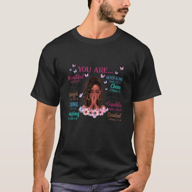 Camiseta Você É Bonita Papais noeis Suficientes Mulheres Ne (Frente)