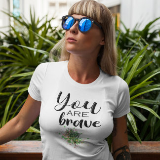 Camiseta Você é BRAVE