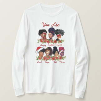 Camiseta Você É...Camiseta com Mangas Longas