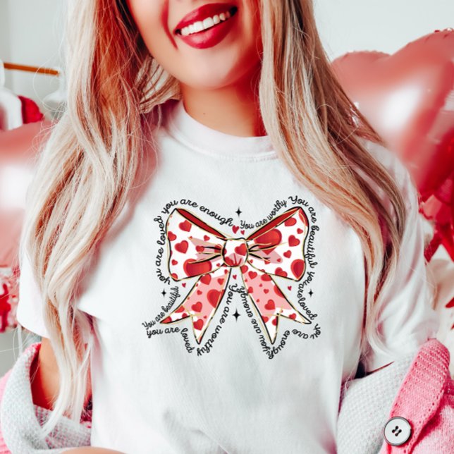 Camiseta Você É Dia de os namorados Amado (Criador carregado)