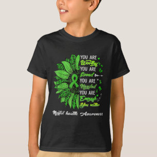 Camiseta Você É Digno Amado Necessário O Suficiente Saúde M