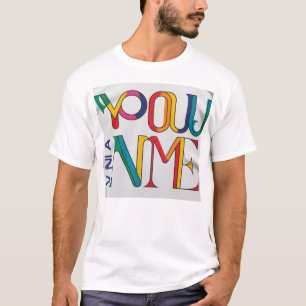 Camiseta Você e eu