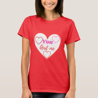 Camiseta Você e eu 💓