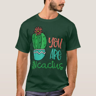Camiseta Você é Fan Cactus Cute Suculta Cactos Plano de Amo