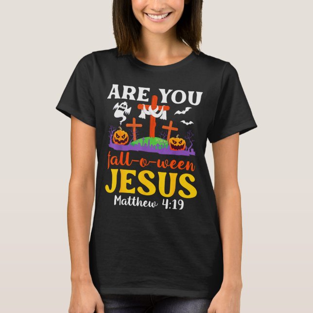 Camiseta Você é Fiel a Jesus Mateus Fé Cristã (Frente)