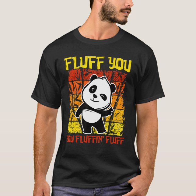 Camiseta Você é Fofinho Urso Panda Bonito Anima (Frente)