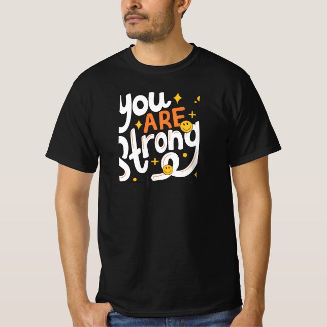 Camiseta Você é forte (Frente)