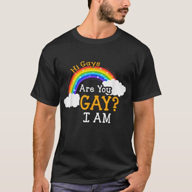 Camiseta Você É Gay, Gay, Você É Gay, Eu Sou LGBT  (Frente)