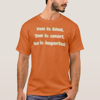 Camiseta você é gentil, é esperto, é importante