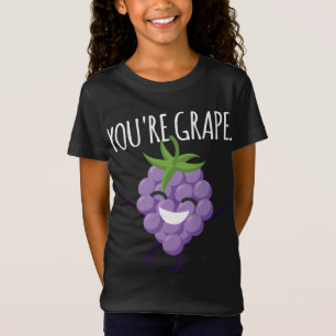 Camiseta Você é Grape! Elevação de Uvas Frutas Deliciosas