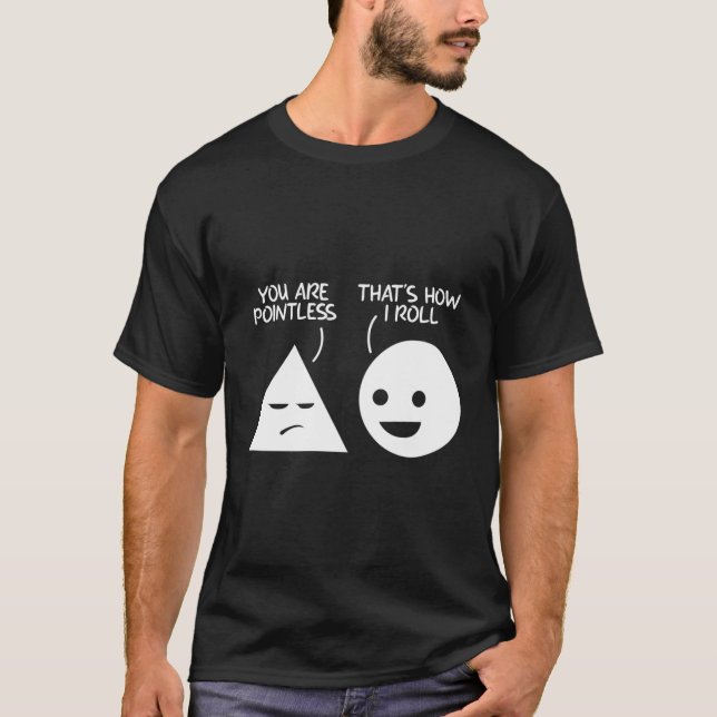 Camiseta Você É Inútil, É Assim Que Eu Engraçado Matemática (Frente)