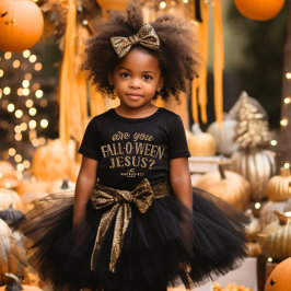 Camiseta Você é Jesus CAIU-O-WEEN? Christian Halloween