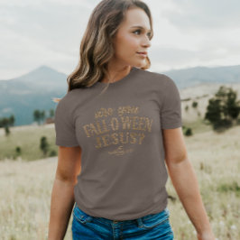 Camiseta Você é Jesus CAIU-O-WEEN? Christian Halloween