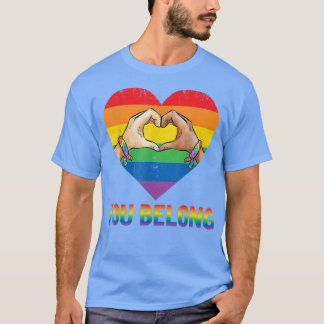 Camiseta Você é LGBTQ+ Orgulho gay LGBT
