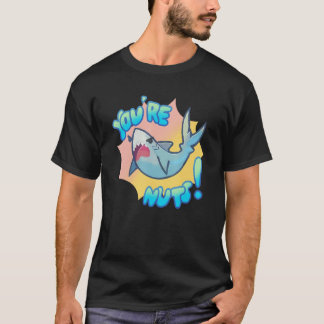 Camiseta Você é Louco Tubarão Fofo Para Homens Mulheres C