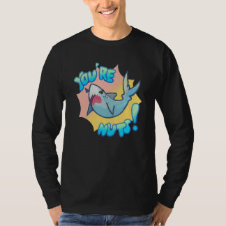 Camiseta Você é Louco Tubarão Fofo Para Homens Mulheres C
