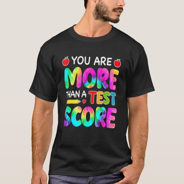 Camiseta Você É Mais Do Que Um Teste De Professora No Dia D (Frente)