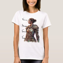 Camiseta Você é mais forte do que pensa