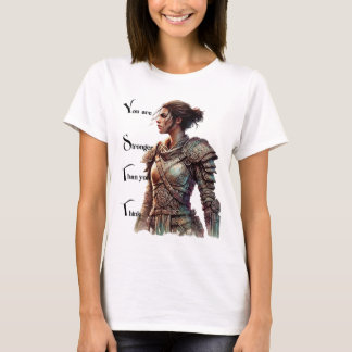 Camiseta Você é mais forte do que pensa