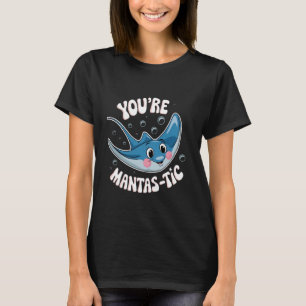 Camiseta Você é Mantas Tic Mar Oceano Stingray Animal Manta