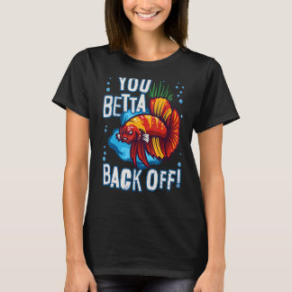 Camiseta Você É Melhor Afastar O Peixe Do Aquário