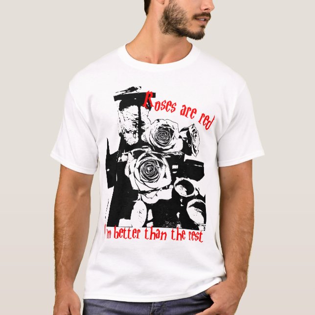 Camiseta Você é melhor que o resto - Dia de os namorados (Frente)