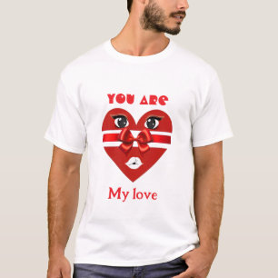 Camiseta Você É Meu Casal Romântico de Dias de os namorados
