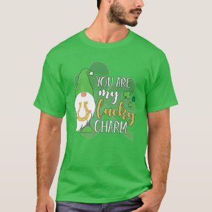 Camiseta Você É Meu Charme Sortudo! Engraçado Dia de São Pa