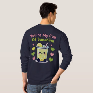 Camiseta Você É Meu Copo de Sol Cute Limonada Kawaii Des
