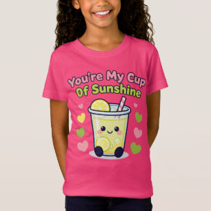 Camiseta Você É Meu Copo de Sol Cute Limonada Kawaii Des