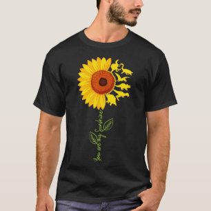 Camiseta Você é meu dinossauro girassol TRex Dino Lov
