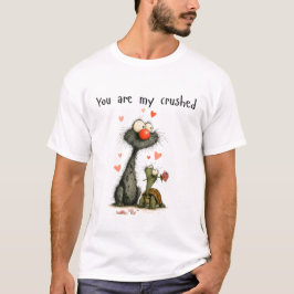 Camiseta Você é meu esmagado