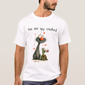 Camiseta Você é meu esmagado