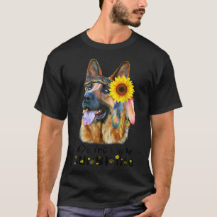 Camiseta Você É Meu German shepherd Sol E Girassol