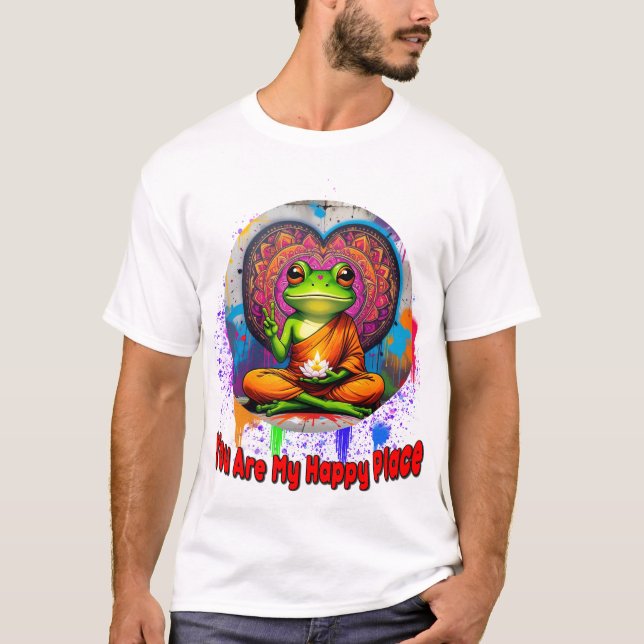 Camiseta Você É Meu Lugar Feliz (Frente)