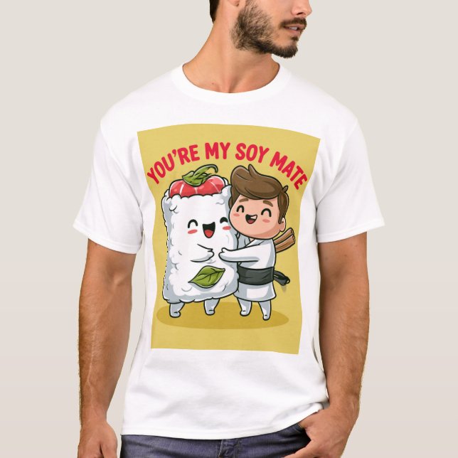 Camiseta Você é meu parceiro de soja! (Frente)