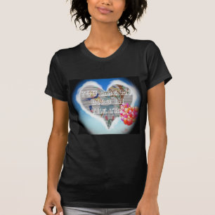 Camiseta Você é meu pássaro nas árvores.