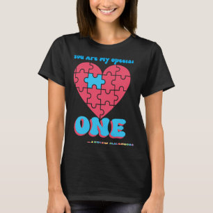 Camiseta Você é meu quebra-cabeça de fita especial Autism A
