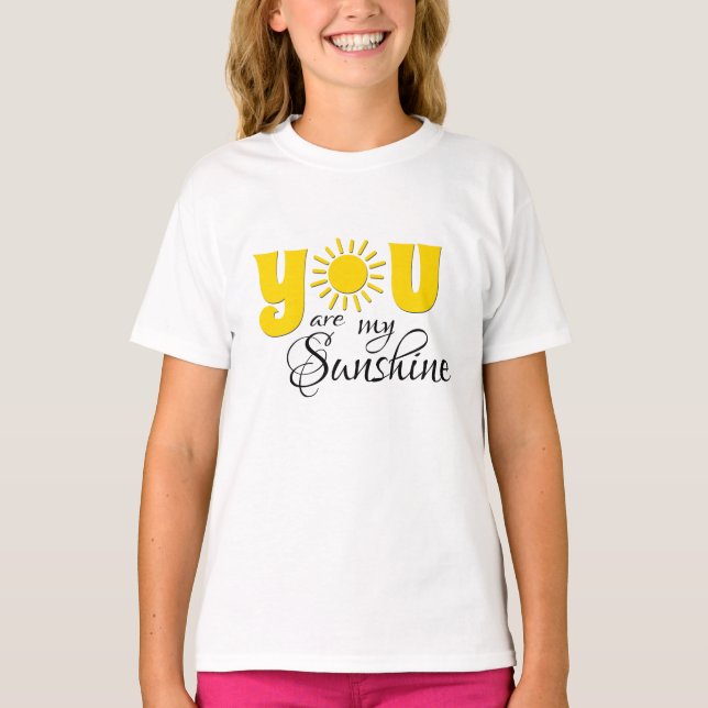 Camiseta Você é meu sol (Frente)
