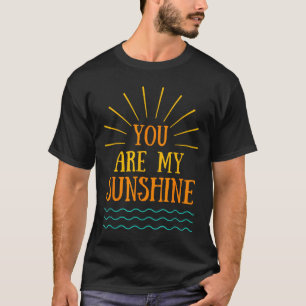 Camiseta Você é Meu Sol Cute Sol Verão Quente Restro